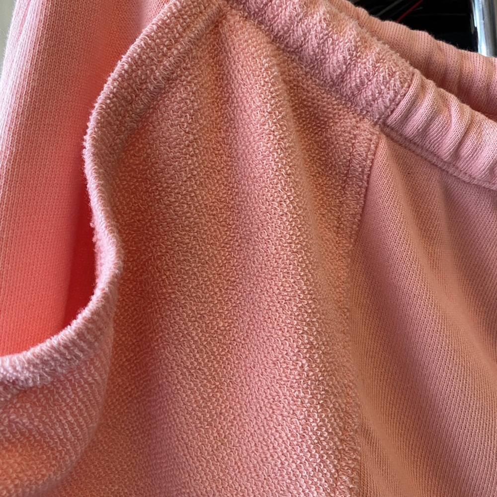 Aerie Pastel Pink Terry Drawstring Sweat Shorts - Picture 4 of 9